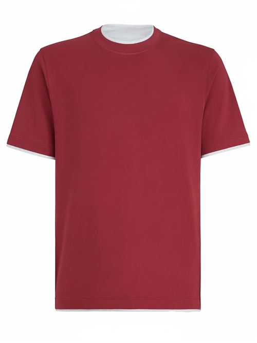 Cotton T-shirt BRUNELLO CUCINELLI | MR8337427CMK02